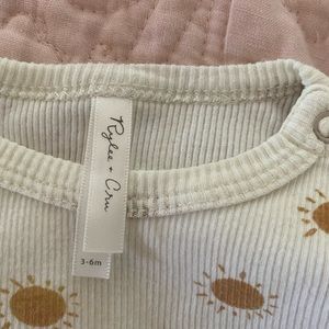 Rylee+Cru Long Sleeve Sun Onesie, Like new